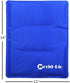 WORLD-BIO Large Gel Ice Pack & Wrap - Reusable Hot Cold Therapy Ice Pack for Pain Relief - 11" x 14" Blue