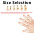 Thinvik 2 Piece Plastic Mallet Dip Finger Support Brace for Joint Protection Injury