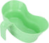 Kidney Tray Plastic - Mouth Wash Basin Cup for Bed Toothbrush, Large with Handle for Oral Care, Sick Kidney Shape