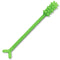 V3 Hard Plastic Denture Brush, Oral Hygiene Product for Removing Denture Gel Adhesive