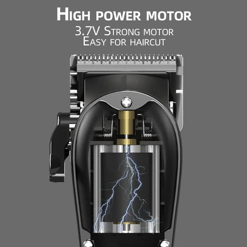 Professional Hair Clippers for Men - Cordless & Corded Barber Clippers for Hair Cutting and Grooming