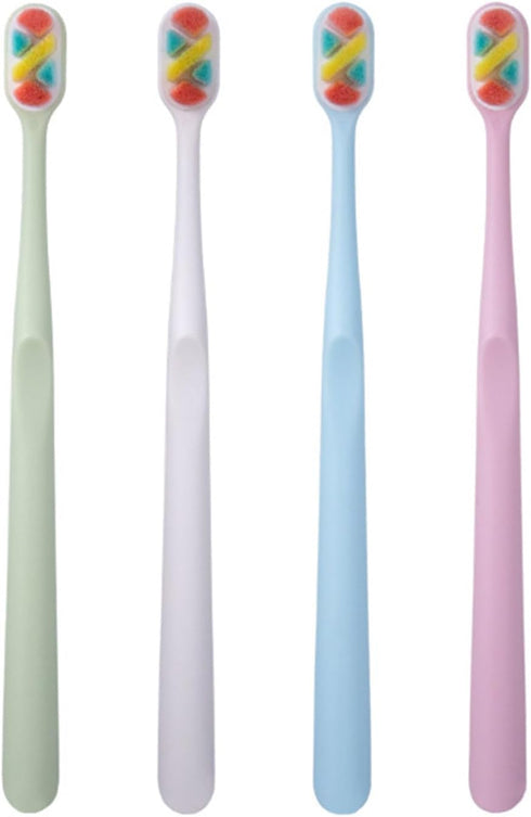 KASFDBMO Toothbrush Toothbrush for Sustainable Care for Extra Soft Manual Toothbrush Supports Dental
