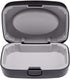 Hearing Aid Hard Case, Portable Protective Storage for BTE CIC IIC ITE (Black)