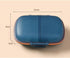 Leen4You Box,8 Pocket Travel Pill Organizer Compartments Moisture Proof Pill Case Portable Small Pocket Pill Container