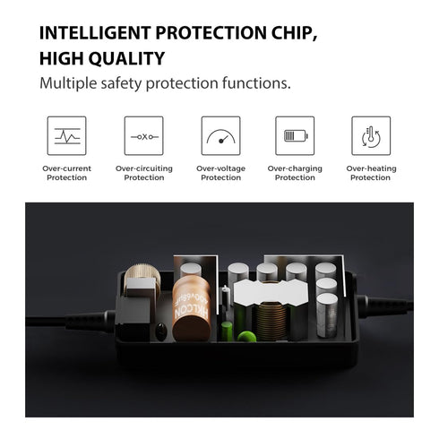 PD USB-C 20V DC Converter Charging Cable for ResMed AirSense 11 Air 11 Airmini 65W 20W CPAP Battery Backup