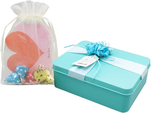 HRX Package Organza Bags 4x6 inch, 100pcs Mesh Jewelry Pouches for Christmas Wedding Giveaways