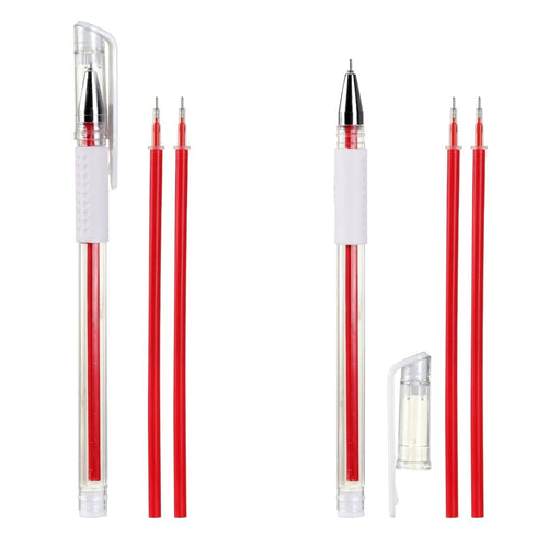 Skin Marker Pen for Eyebrow Microblading, Permanent Makeup Position Mapping Mark Tools (Red)