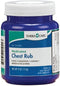 Thera Care Medicated Chest Rub, 4 oz Cough Suppressant for Nasal Congestion and Minor Aches and Pains