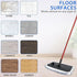 SavStor 10 Pack 15x8 Inch Microfiber Mop Pads Covers Replacement Compatible with Oceda,Terry Cloth Mop Refills Pads