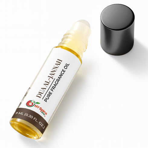 Pack 5 NY Spice Shop Dua Al- Jannah Musk Fragrance of Musk Aroma Profile Artisan Aroma Blend & Travel Friendly Perfume