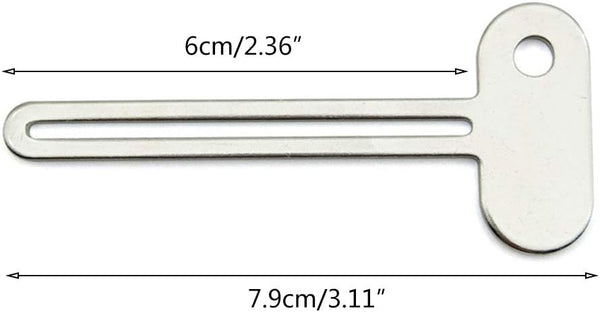 Shinycome Toothpaste Squeezer Tube Press Tube Squeezer Stainless Steel Tube Extractor Toothpaste Dispenser Hand Cream