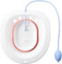 Portable Sitz Bath Basin with Flush for Postpartum and Postoperative Care, Foldable