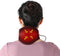 Portable Heating Pad for Neck with Massager, 3 Adjustable Temperatures & 4 Massage Modes for Pain Relief