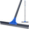Floor Squeegee with Long Handle 59'', Heavy Duty 18" Rubber Broom for Concrete, Bathroom Tile, Garage Cleaning