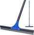 Floor Squeegee with Long Handle 59'', Heavy Duty 18" Rubber Broom for Concrete, Bathroom Tile, Garage Cleaning