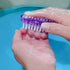 Nail Brush Two Sided Fingernail Scrub Brush, Soft Stiff Bristles for Men Women Kids, 4 PCS