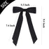 Satin Bow Hair Clips for Women, Silky Hair Ribbon Bows with Long Tail Accessories for Girls