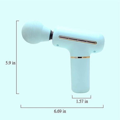 LIPPSY 4 Massage Gun, Muscle Massage Gun Deep Tissue Massager, Handheld Deep Tissue Muscle Massager with Adjustable