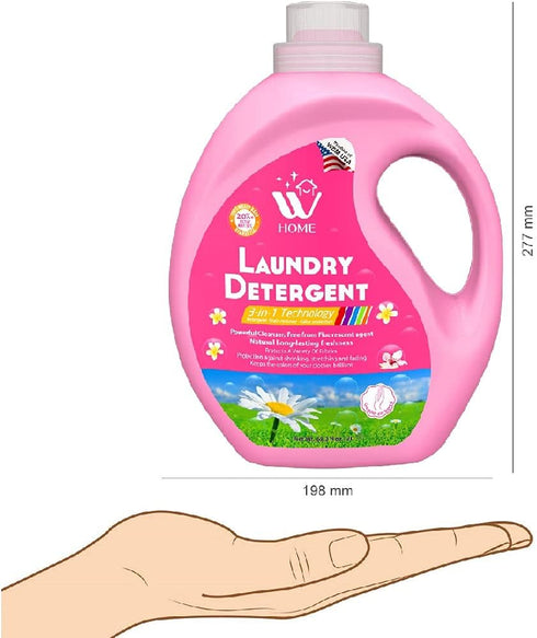 Concentrate High Efficiency Liquid Laundry Detergent, 35.2 Oz, Long Lasting Fragrance, 50 Loads