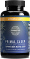 Primal Harvest Primal Sleep Support - 60 Capsules with Valerian Root, L-Tryptophan, GABA, Melatonin