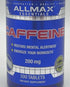 ALLMAX Nutrition Caffeine Pills - 200 mg, 100 Tablets for Sustained Energy & Pre-Workout Mental Focus, Fast Absorbing &
