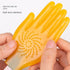 Pai Sha Board Multi-Function Pai Sha Board Silicone Five-Finger Meridian patting Small Yellow Hand Silicone Massage