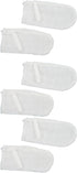 Baby Teeth Cleaning Gauze Finger Cover - 6pcs Soft Gauze Infant Oral Toothbrush for Milk Stain Removal