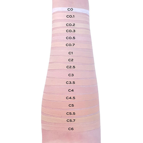 Revolution Conceal & Define Concealer, Full Coverage Lightweight, Long-Lasting Matte Finish, Vegan, C3 Fair to Light