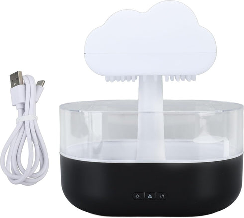 RASTKY 7 Aromatherapy Diffuser Design Essential Oil USB Humidifier for Sleeping Office Bedroom Colors LED Light