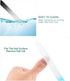 KADS 5 Pack Glass Nail File Set, Double Sided Crystal Fingernail Files for Manicure Care