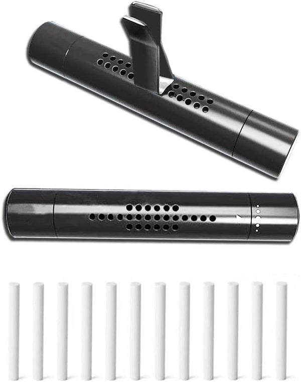 Car Diffuser Vent Clip Pack of 2 with 12 Refill Sticks, Essential Oil Diffuser Car Aromatherapy