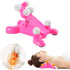 Xemz Cervical Neck Traction Massage Device, Silicone Massage Ball Trigger Point Therapy Tension