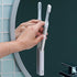 Quip Sonic Toothbrush for Adults, Timer, Extra Brush Head, Travel Cover Mount, Metal Handle, Silver