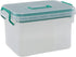 Nicesh Clear Plastic Storage Box Organizer/Medicine Box, Family Emergency Kit Storage Box