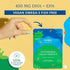 Vegan Omega-3: 450mg DHA & EPA - Plant-Based Algae Oil - Brain, Heart, & Joint Health. Carrageenan-Free Fish Oil Alternative. US-Grown Algae in Eco-Friendly Pouch (60 Ct)