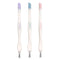 IVON Cuticle Trimmer with Pusher - 3pcs Rubber Tip Cuticle Tool for Nail Art