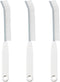 3pcs Gap Cleaning Brush, Hard Bristle Multifunctional Brushes for Dead Corners, Clip Brush 2-in-1 Detail Cleaner (White)