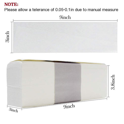 Waxkiss Beauty Non Woven Body and Facial Wax Strips - Large 2.7×7.9 Hair Removal 200Pcs Epilating Strips
