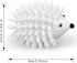2pcs Silicone Hedgehog Laundry Balls, Anti-tangling and Stain-Removing Laundry Balls for Household and School Washing Machines