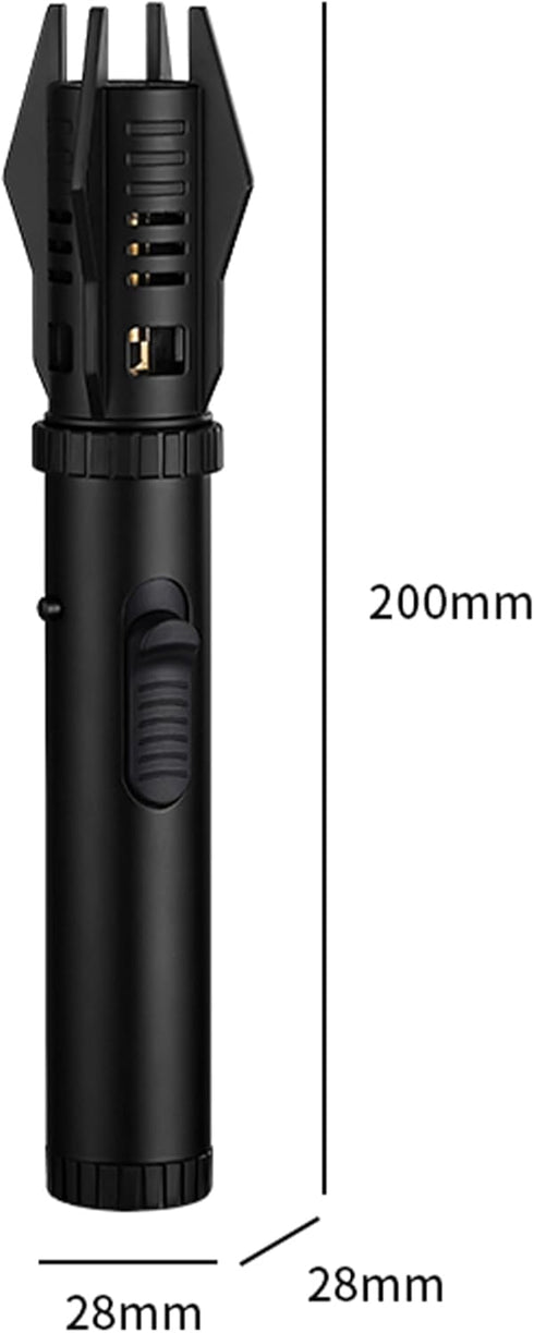 Torch Lighter, Bright Fire Lighter with Safety Lock, Adjustable Flame for Candles, BBQ Baking, Camping Gift