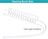 2Pcs Rolling Washing Machine Multifunctional Cleaning Brush, Household Cleaning Brushes, Nylon Brush Heads for Powerful