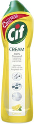 Cif Cream Lemon 500 Ml (Pack of 4)