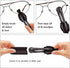 PHLIFOLOY (3pc), Eye Glasses Cleaner Portable Carbon Eyeglass Cleaner, Microfiber Spectacles Mini Sunglasses Brush Soft