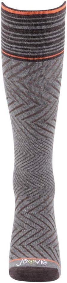 ja vie JAVIE 76% Merino Wool Compression Socks 15-20mmHg - Seamless Toe for Women & Men