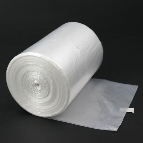 Cand 18 Gallon Large Trash Bags, 70 Counts, Clear Lawn and Leaf Bags