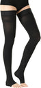 Thigh High Medical Compression Stockings for Women & Men,20-30 mmHg Thigh High