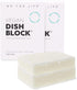 NO TOX LIFE Vegan Dish Block, 6 oz, 2 Pack - Solid Dish Soap, Ultra-Concentrated, Biodegradable