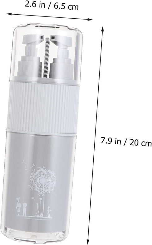 Set Mouthwash Cup Toothbrush Box Pcs Portable Travel Organizer Plastic Sealed for Toothbrushes Accessories