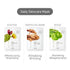 YADAH Daily Green Facial Sheet Mask, Natto Collagen, Pack of 5, Vegan Eco-friendly Mask for Skin Elasticity