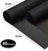 BEISHIDA 40 PCS Black Floral Wrap Matte Floral Wrapping Paper Flower Bouquet Wrapping Paper Waterproof Wrap Craft Wrapping Paper for Bouquet Florist Supplies Wedding Floral Graduation